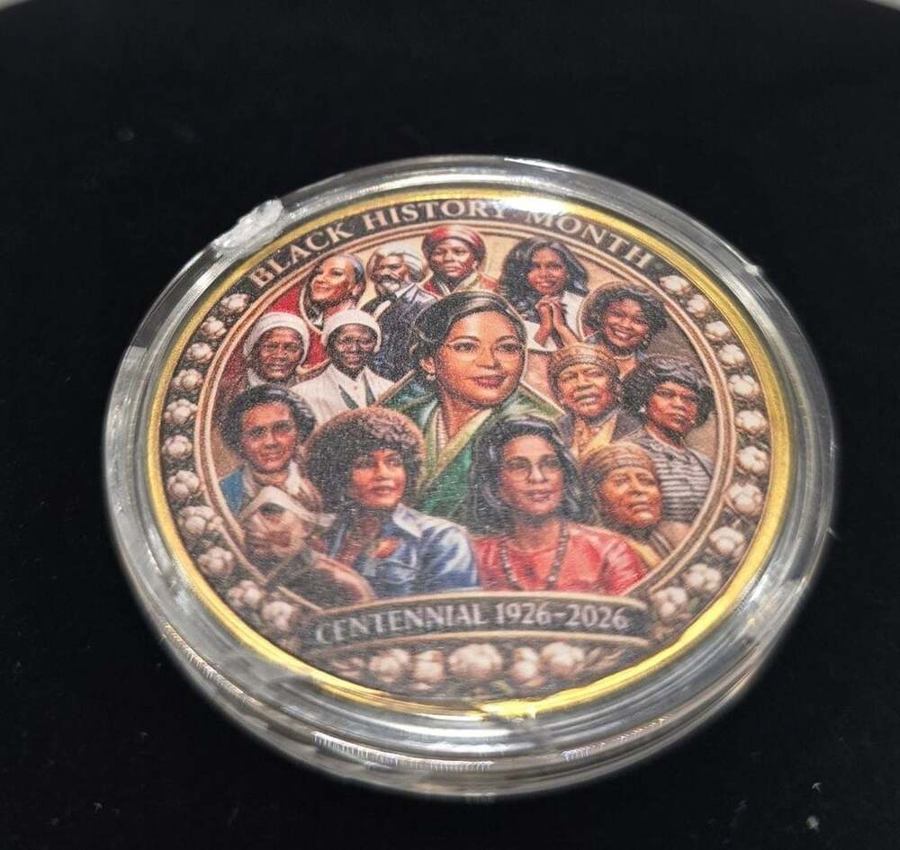 Black History Month Centennial Coin